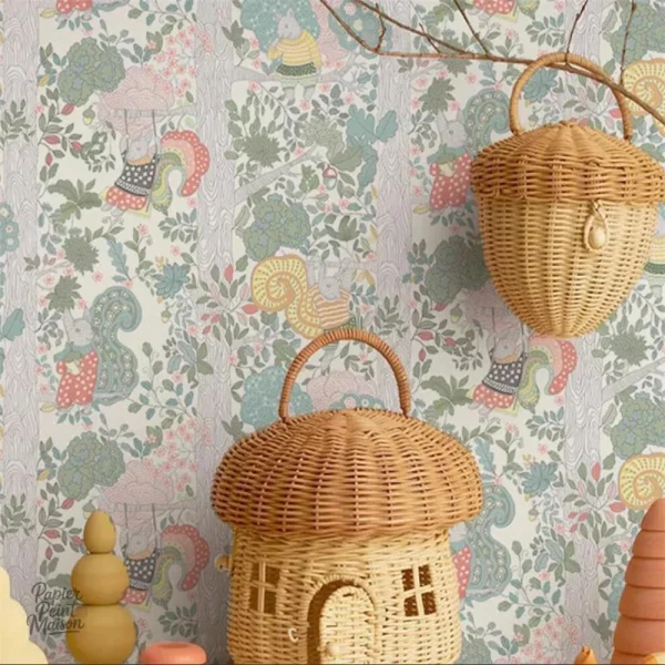 Décoration murale forêt pour enfant