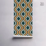 Décoration murale géométrique pour intérieur
