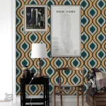 Papier peint design pour ambiance contemporaine