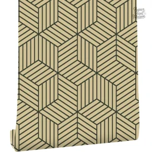 Design géométrique doré, idéal pour embellir votre espace