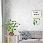 Papier peint géométrique scandinave au design moderne