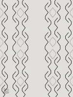 Motif géométrique élégant, idéal pour un style contemporain