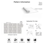 Papier peint design avec motifs graphiques pour ambiance unique