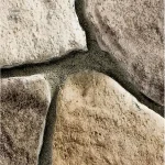 Papier peint tendance, finition pierre pour ambiance chaleureuse