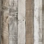 Papier peint décoratif effet bois, style chaleureux et authentique