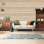Papier peint imitation bois élégant pour une décoration naturelle