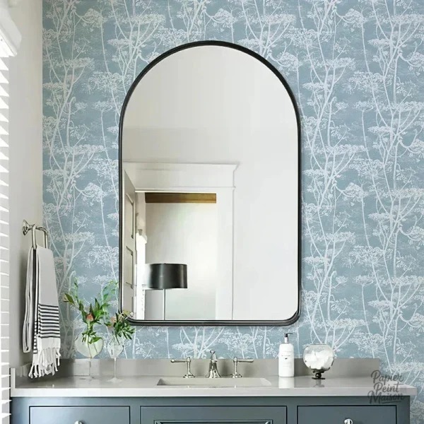 Papier peint imperméable pour salle de bain