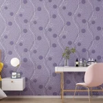 Papier peint intissé moderne et décoratif pour intérieur