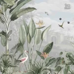 Motifs de jungle luxuriante pour embellir vos murs