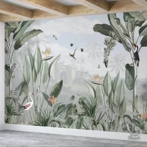 Décoration murale jungle pour un style intérieur moderne