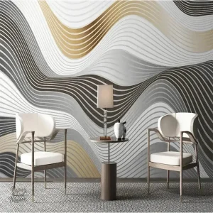 Papier peint tendance pour décoration intérieure