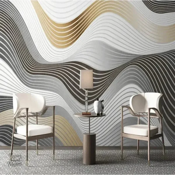 Papier peint tendance pour décoration intérieure