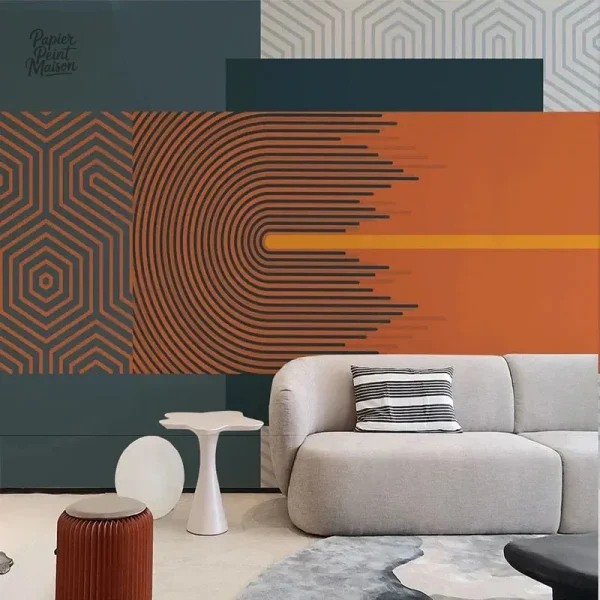 Papier Peint Contemporain Design