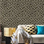 Papier peint feuillage élégant et naturel pour décoration intérieure
