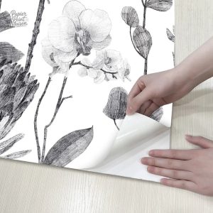 Papier peint inspiré de la nature pour un style apaisant