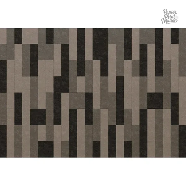 Papier peint géométrique aux motifs variés pour un style contemporain