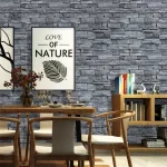 Papier peint brique décoratif pour murs intérieurs