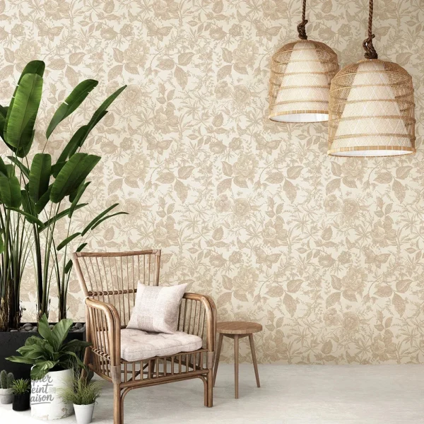 Papier peint décoratif pour salon moderne