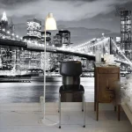 Papier Peint New York Noir Et Blanc