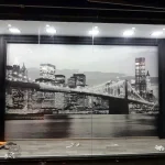 Décor mural New York en noir et blanc