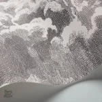 Papier peint nuage gris pour chambre ou salon