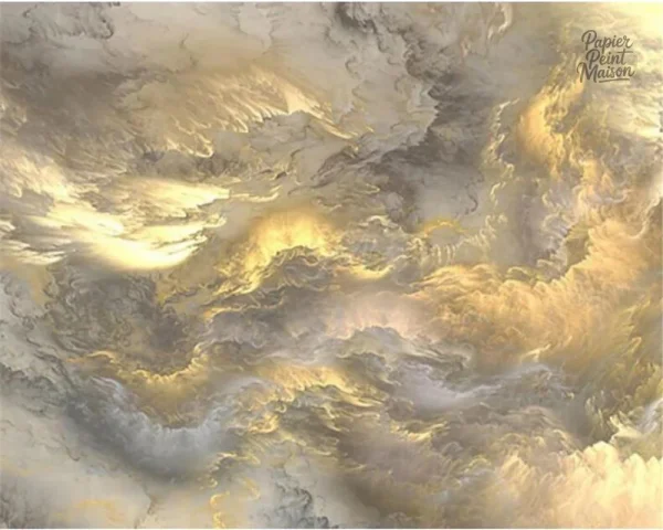 Décoration murale nuages, ambiance sereine et légère