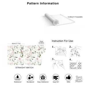 Design de papier peint inspiré de la faune aviaire