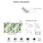 Papier peint avec motifs de palmiers pour style exotique