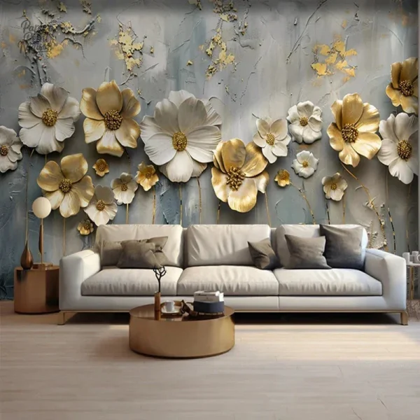 Papier Peint Panoramique 3D pour décoration murale