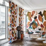 Papier Peint Panoramique aux formes artistiques uniques