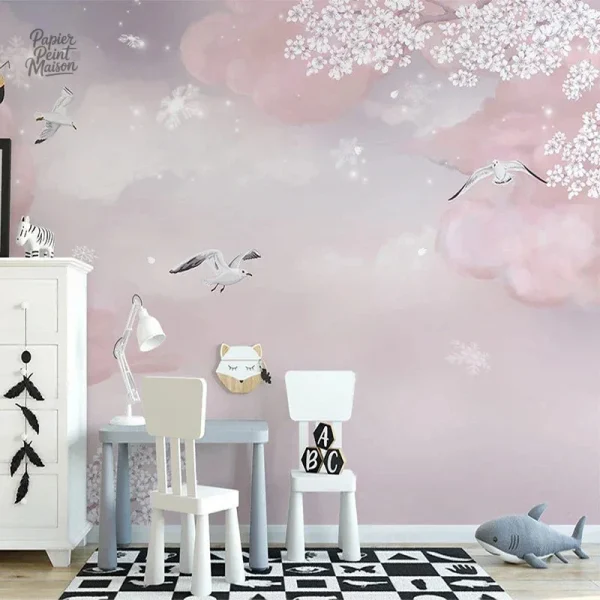 Décoration murale colorée pour chambre d'enfants