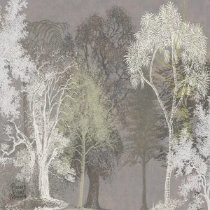Décoration intérieure : papier peint forêt pour ambiance apaisante