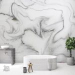 Papier Peint Panoramique Marbre pour décoration intérieure
