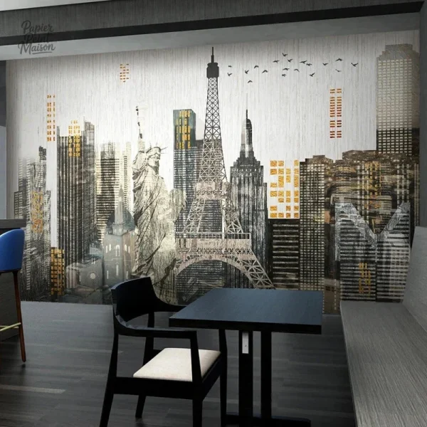 Décor mural New York en papier peint panoramique