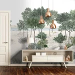 Papier peint décoratif pour un intérieur accueillant