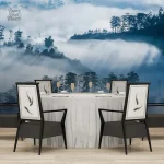 Décor mural paysage pour ambiance chaleureuse et accueillante