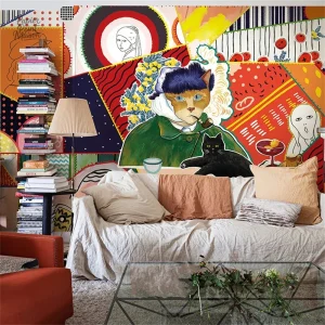 Peinture Abstraite Murale pour Ambiance Unique