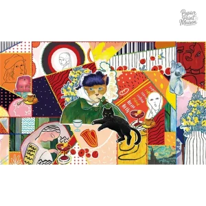Papier Peint Artistique pour Espaces de Restauration