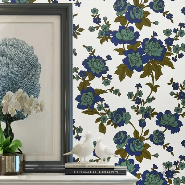 Papier peint Petite Fleur, ambiance douce et romantique