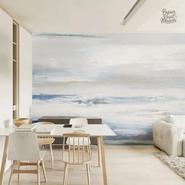 Papier peint style bord de mer pour intérieur
