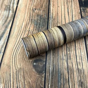 Décor mural en bois, style rustique et chaleureux