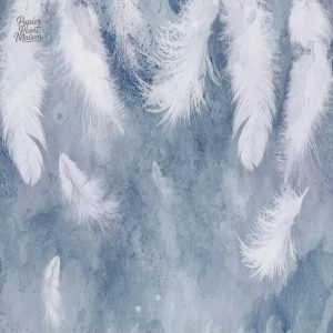 Papier peint plume, motif délicat pour une décoration apaisante