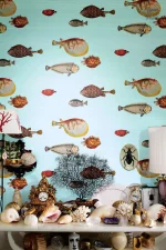 Papier peint poisson pour ambiance aquatique