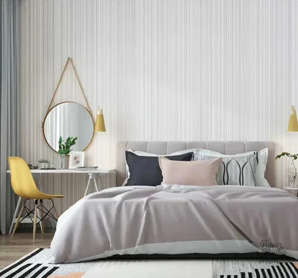 Papier peint élégant pour chambre adulte moderne