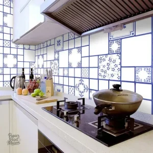Papier peint design pour cuisine