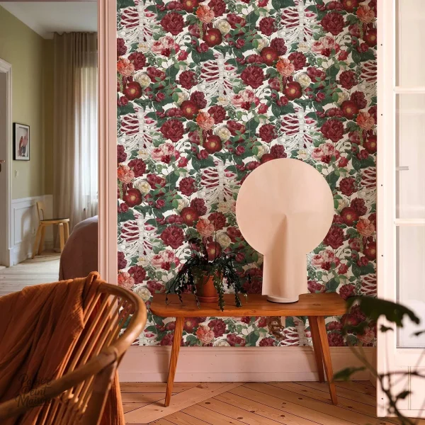 Papier peint moderne pour le couloir, design élégant