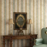 Papier peint rétro intissé pour une décoration vintage