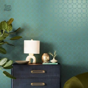 Papier peint vintage au design rétro élégant