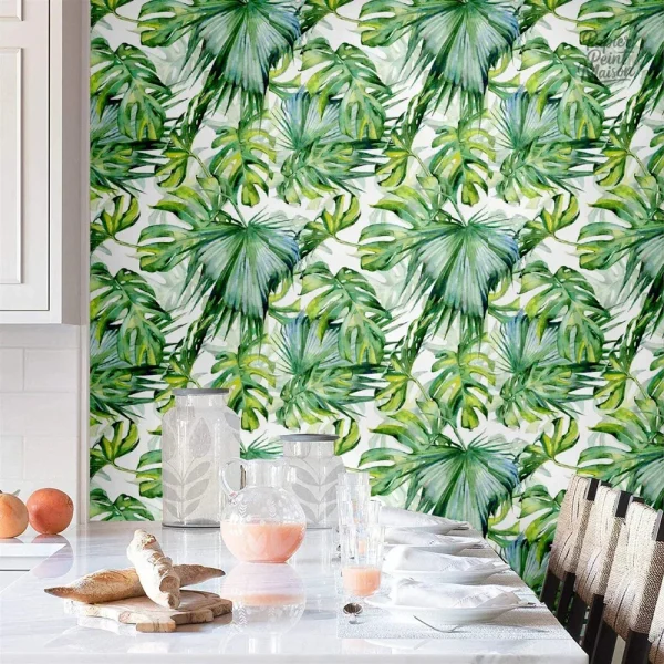 Papier peint pour salle à manger et salon, design moderne