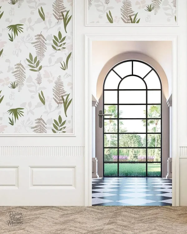Design feuillage pour un espace apaisant et frais